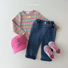 Load image into Gallery viewer, DAILYBEBE KIDS STRAIGHT DENIM PANTS* Preorder