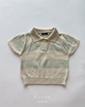 Load image into Gallery viewer, AOSTA KIDS KNIT LOUISE SHIRT*PREORDER