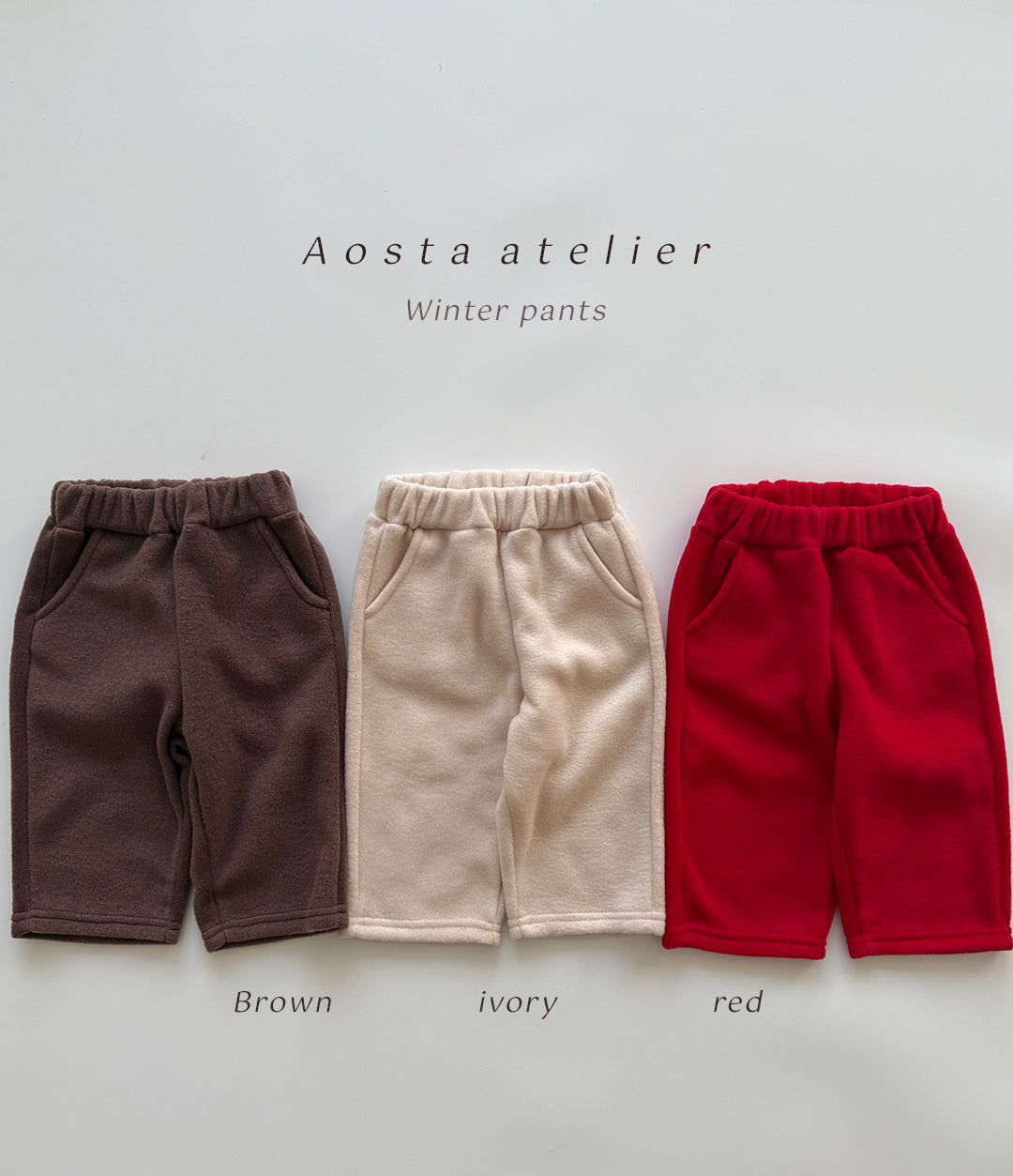 AOSTA KIDS WINTER PANTS*PREORDER