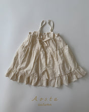 Load image into Gallery viewer, AOSTA FALL LACE COTTON OPEN ONE PIECE**PREORDER