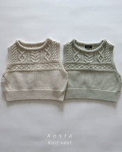 Load image into Gallery viewer, AOSTA KIDS KNIT VEST*PREORDER