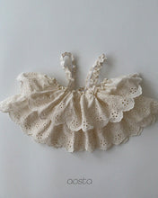 Load image into Gallery viewer, AOSTA FALL LACE CAN CAN BLOUSE**PREORDER