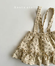 Load image into Gallery viewer, AOSTA KIDS  Molly Suspenders Skirt*Preorder