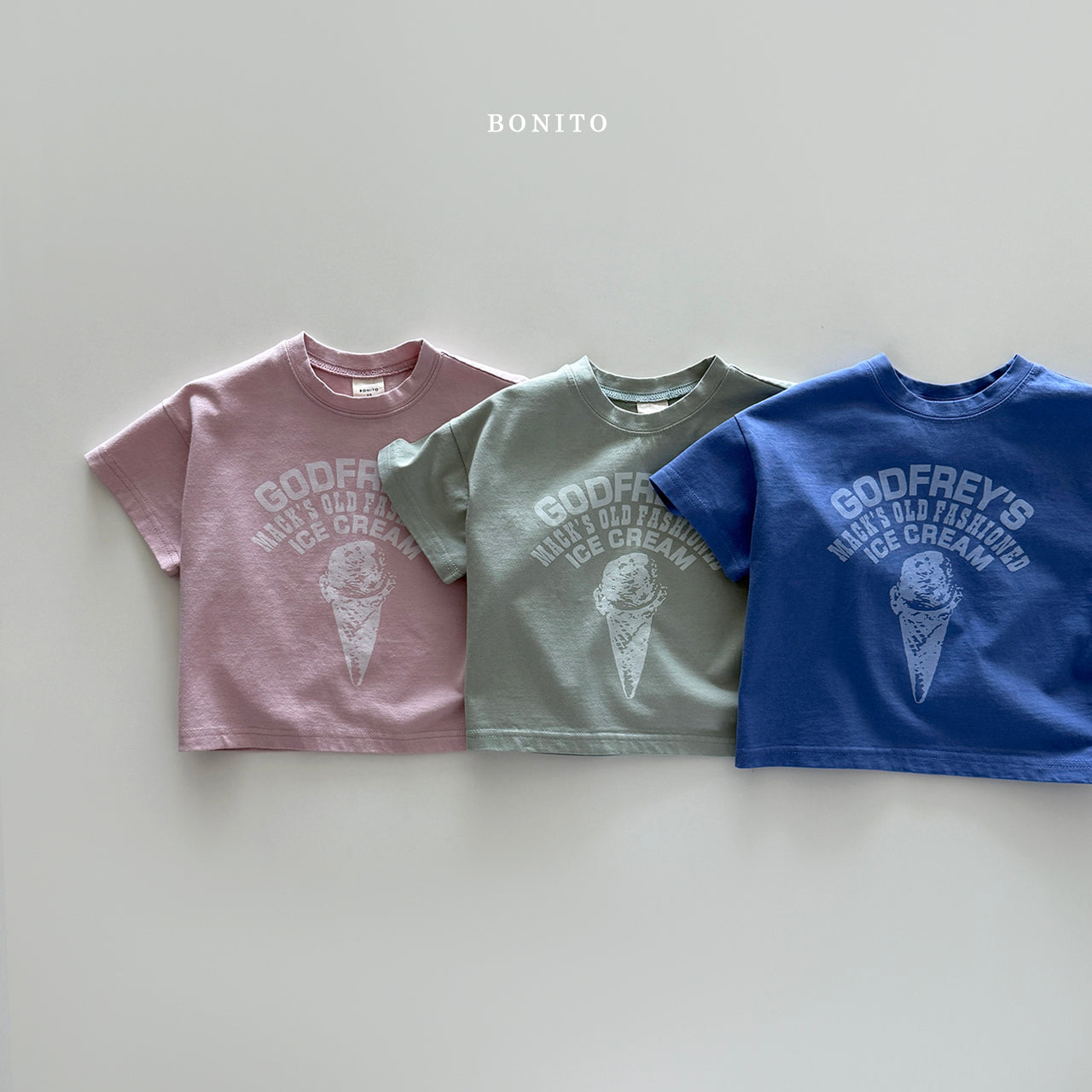 BONITO KIDS ICE CREAM TEE SHIRT*PREORDER