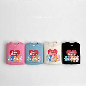 VIVID KIDS Love Bear Sweat Shirt *preorder