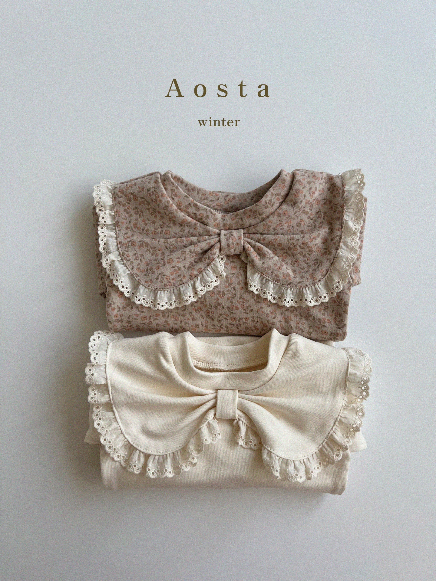 AOSTA KIDS Peach Blouse*Preorder