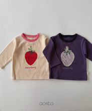 Load image into Gallery viewer, AOSTA FALL STRAWBERRY TEE**PREORDER