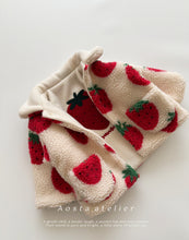 Load image into Gallery viewer, AOSTA KIDS STRAWBERRY REVERSIBLE JACKET*PREORDER