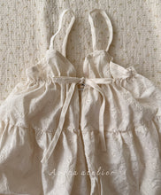 Load image into Gallery viewer, AOSTA FALL LACE COTTON OPEN ONE PIECE**PREORDER