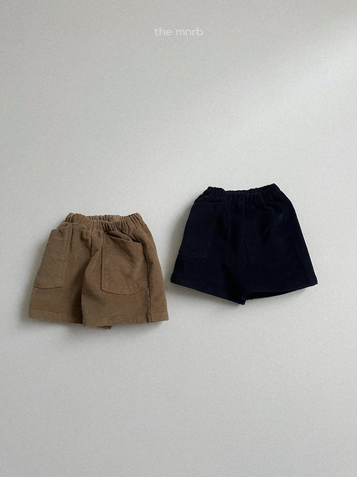 MINIROBE KIDS CORD SHORTS**Preorder