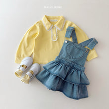 Load image into Gallery viewer, DAILYBEBE KIDS LACE FRILL SHIRT**PREORDER