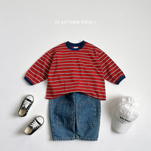 Load image into Gallery viewer, VIVID KIDS COLOR BLOCK STRIPE TEE*PREORDER