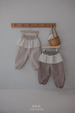 將圖片載入圖庫檢視器中，ROA 兒童蕾絲荷葉邊泡泡褲**預購