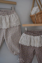 將圖片載入圖庫檢視器中，ROA 兒童蕾絲荷葉邊泡泡褲**預購