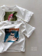 Load image into Gallery viewer, PEACH PEACH KIDS HOME SWEET HOME TEE*PREORDER