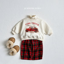 Load image into Gallery viewer, VIVID KIDS KIDS BEAR CHECK PANTS*PREORDER