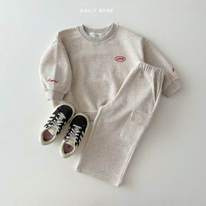 DAILYBEBE KIDS LOVES SWEAT**PREORDER
