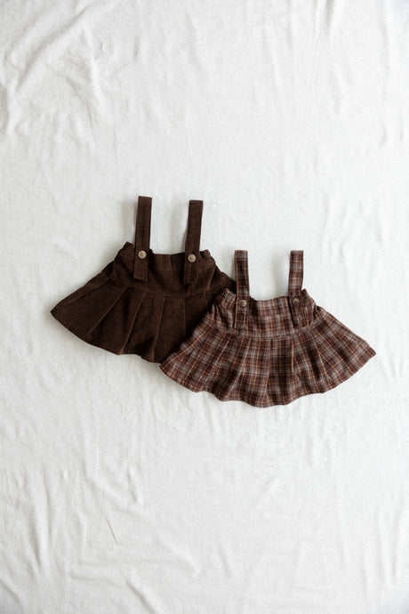 ALADIN KIDS WINTER SUSPENDER SKIRT**PREORDER