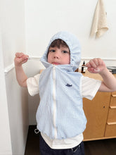Load image into Gallery viewer, DIGREEN KIDS MILKY HOODED VEST*PREORDER