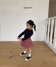 Load image into Gallery viewer, BONITO KIDS CHECK TIERED SKIRT*PREORDER