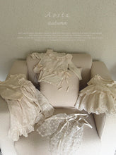Load image into Gallery viewer, AOSTA FALL LACE CAN CAN BLOUSE**PREORDER