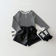 Load image into Gallery viewer, DAILYBEBE KIDS STRIPE CHERRY SHIRT**PREORDER