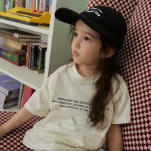 將圖片載入圖庫檢視器中，BLACKBEAN KIDS 可與媽媽一起穿著T卹* 預購