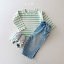 Load image into Gallery viewer, DAILYBEBE KIDS BAGGY DENIM PANTS**PREORDER