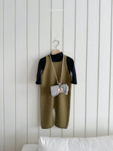 Load image into Gallery viewer, MINIROBE KIDS TEDDY KNIT OVERALL**Preorder