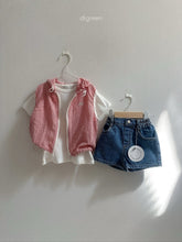 Load image into Gallery viewer, DIGREEN KIDS MILKY HOODED VEST*PREORDER