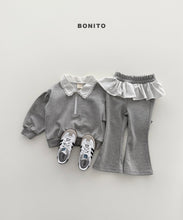 Load image into Gallery viewer, BONITO KIDS COLLAR ZIP UP SET*PREORDER