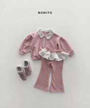 Load image into Gallery viewer, BONITO KIDS COLLAR ZIP UP SET*PREORDER