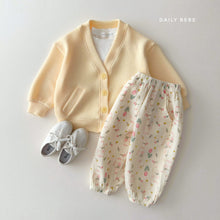 Load image into Gallery viewer, DAILYBEBE KIDS WAFFLE CARDIGAN**PREORDER