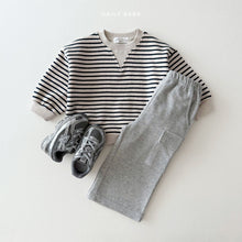 Load image into Gallery viewer, DAILYBEBE KIDS STRIPE SWEAT**PREORDER