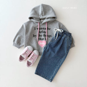 DAILYBEBE KIDS LOVES HOODIE**PREORDER