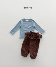 Load image into Gallery viewer, BONITO KIDS DOT FRILL JOGGER PANTS*PREORDER