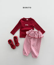 Load image into Gallery viewer, BONITO KIDS DOT FRILL JOGGER PANTS*PREORDER