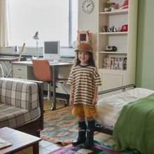 將圖片載入圖庫檢視器中，BLACKBEAN 兒童條紋 T 卹 * 預購