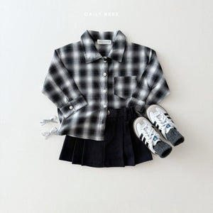 DAILYBEBE KIDS CHECK SHIRT**PREORDER