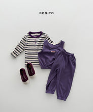 Load image into Gallery viewer, BONITO KIDS MINI WAFFLE VEST SET*PREORDER