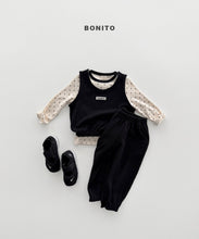Load image into Gallery viewer, BONITO KIDS MINI WAFFLE VEST SET*PREORDER