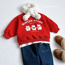 Load image into Gallery viewer, VIVID KIDS WINTER STORY SWEAT SHIRT*PREORDER