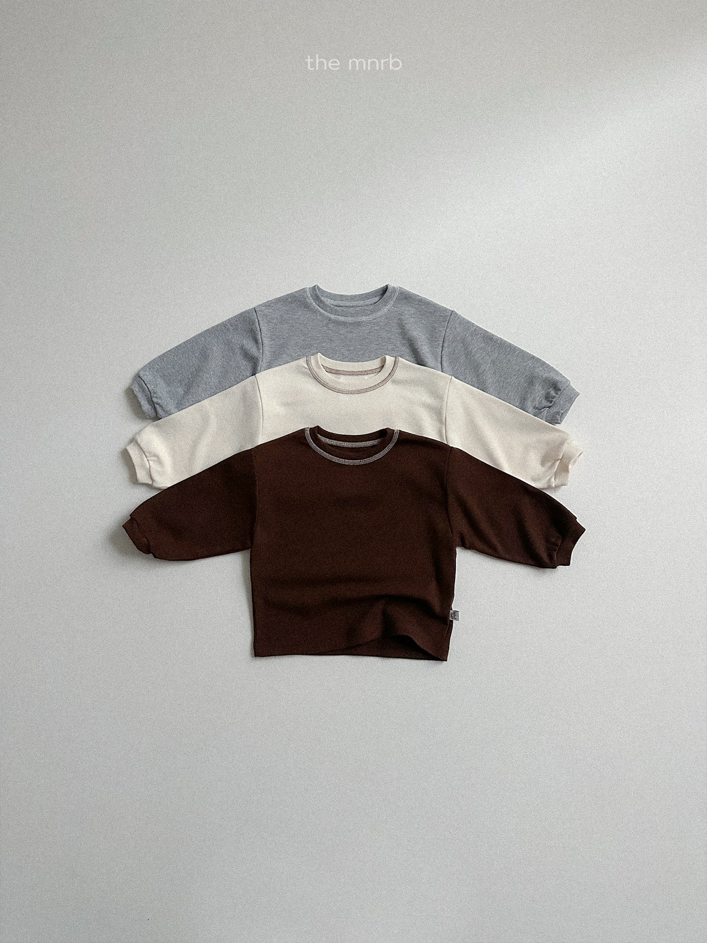 MINIROBE KIDS SOFT LONG SLEEVE TEE**Preorder