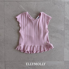 將圖片載入圖庫檢視器中，ELLY 兒童夏季條紋上衣** 預購