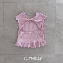 將圖片載入圖庫檢視器中，ELLY 兒童夏季條紋上衣** 預購