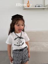將圖片載入圖庫檢視器中，ELLY KIDS 夏季 STUSSY 迷你短褲** 預購