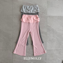 將圖片載入圖庫檢視器中，ELLY 兒童夏季條紋喇叭褲** 預購
