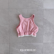 將圖片載入圖庫檢視器中，ELLY 兒童夏季蕾絲背心* 預購