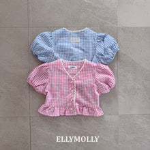 將圖片載入圖庫檢視器中，ELLY KIDS 夏季 BETH 扣環上衣** 預購
