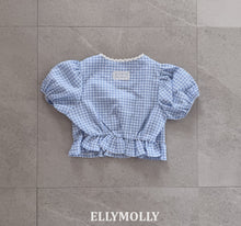 將圖片載入圖庫檢視器中，ELLY KIDS 夏季 BETH 扣環上衣** 預購